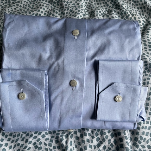 Eton Light Blue Signature Twill Shirt, Never worn. - Picture 6 of 7